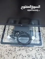  11 شاشة كمبيوتر نوع HP 24 انش full hd بحال الجديد للبيع
