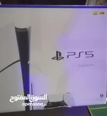  1 Playstation 5 UAE version slim 1tb disk version