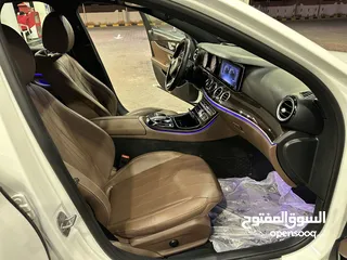  6 مرسيدس E300 مديل 2017 فول ابشن من داخل بني وكاله AMG اصل جاهز