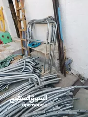  2 قطع غيار ترامبولين مواسبر حديد ترامبولين جميع الأحجام ممكن الشراء بالقطعة او شروة كاملة