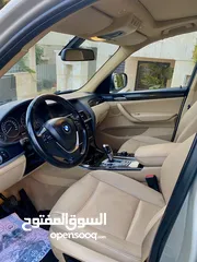 3 BMW X3 2013  فحص كامل للبيع نقدا  بحالة ممتازة لا تحتاج اي نوع صيانة