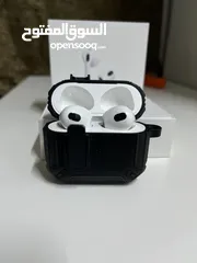  3 Apple AirPods 3rd Gen like New with the box and cover