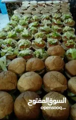  9 وجبات طعام لشركات والمصانع والجمعيات الخيرية اقل سعر