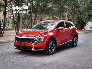  1 KIA SPORATGE MODEL 2023 SINGLE OWNER ZERO ACCIDENT 5 YEARS WARRANTY LOW KILOMETERS SUV FOR SALE