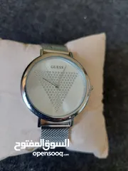  4 ساعة Emporio Armani فخمة بتصميم فهد ، GUESS