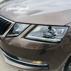  8 سكودا اوكتافيا ترخيص 2019 فل اضافات فحص نظيف