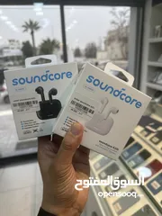  2 سماعة Anker k20i مكفولة 18 شهر تعمل حتى 36 ساعه صوت قوي الصوت مكالمه معززه بالذكاء الاصطناعي