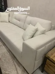  2 طقم كنب حرف L استعمال مناسبات فقط