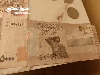  6 مجموعه من العملات العربيه والاجنبيه+ السعر الخاص