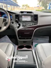  11 Toyota Sienna Model 2014