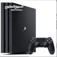  1 ( بلستيشن 4 برو ) (PlayStation 4 Pro ) شوف الوصف و شوف الماحقات فصور