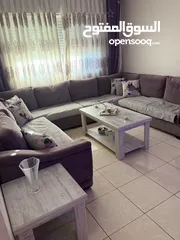  2 طقم كنب مستعمل لون نهدي