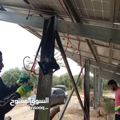  6 انظمة طاقه شمسيه مع بطاريات للمزارع والمنازل