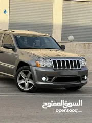  6 جيب جراند شروكي بحالة الوكالة موديل 2006 ترخيص واطي