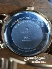  9 ساعة جست بلنج سويسري اصلي مطليه ذهب
