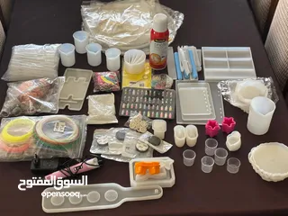  4 مستلزمات وقولب فن الريزن لمحبي فن الريزن والراغبين بتاسبس مشروعهم الخاص