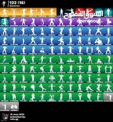  3 حساب فورت  للبيع