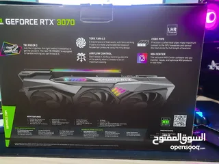  2 MSI RTX 3070 GAMING Z TRIO LHR للبيع