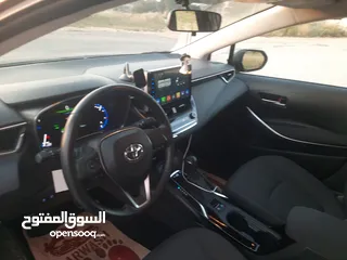  14 تويوتا كورولا هايبرد موديل 2023 بحالة الوكاله وارد وصيانه المركزية تويوتا .