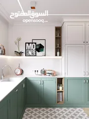  15 تصميم داخلي 3D وإشراف وتنفيذ