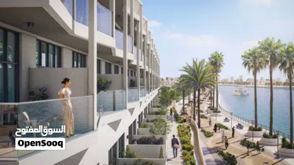  1 شقه غرفه في مشروع perla 3 جزيره ياس اطلاله مميزه نظام تقسيط استلام قريب