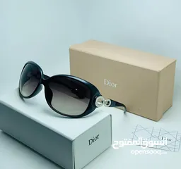  1 نظارات شمسية مع بوكس اسود متوفر