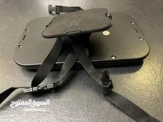  3 مرآة السيارة للرؤية الخلفية للأطفال، باللون الأسود (مستعمله بحالة الجديده).