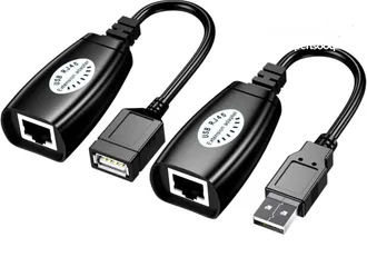  1 تطويلة من USB إلى RJ45