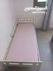  1 IKEA Brand child bed with mattress