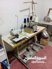  7 ماكنه حبكه جوكي اصلي بحاله ممتازه صناعي مع طاوله و شمع دان بركب عليها سته خيطان شغل مصنع أو مشغل