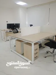  5 بارتيشن موظفين / ورك ستيشن رباعي  سداسي ثماني حسب الطلب من المصنع مباشرة
