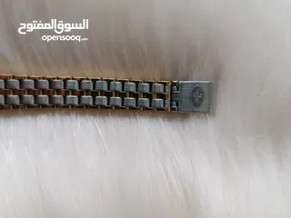  6 ساعة يد نسائية مميزه نوع جوفال سويسري اصلي مطليه بالذهب الكهربائي عيار22