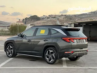  5 هونداي توسان/2023  HTRAC فل الفل فتحة سقف بانوراما  4x4 ///240Hp   ( Haybrid) 1600cc