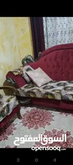  7 طقم كنب بحالة ممتازة خشب ثقيل للبيع