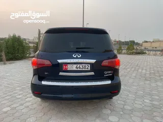  7 انفنيتي QX80 2016 خليجي