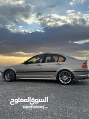  12 للبيع او اقساط عن طريق بنك العربي الاسلامي BMW E46/ موديل 2000