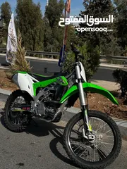  1 Kawasaki kx450f فل كرس حبه وحيده بل اردن