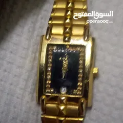  2 ساعه مطلي ذهب  للبيع