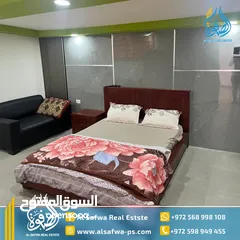  7 استديوهات مفروشه للايجار عين منجد