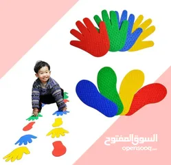  1 لعبة طبع القدمين واليدين بالالوان توصيل لجميع المحافظات