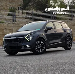  1 سبورتاج هايبرد 2023 - فل مسكر مع بانوراما - عداد قليل - غرفه مميزه جداً - سعر مميز جداً ع الكاش