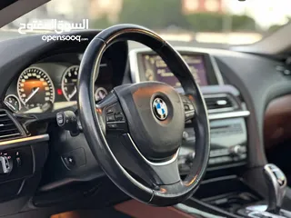  5 بي ام 640 بحالة ممتازة اعلى درجة 2015