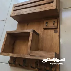  7 مكتبة كتب من الخشب والحبل  أشغال يدوية للبيت