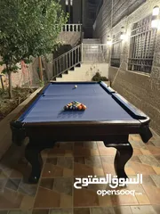  8 طاولة بلياردو 8 قدم رخام تعتبر جديدة للبيع