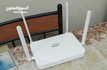  4 Omantel Fibre Wifi Internet Connection Available