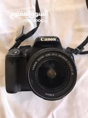  1 كاميرا كانون 600D للبيع