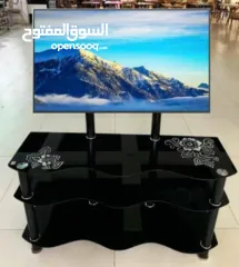  1 طاولة سيكوريت حامل للتلفزيون حوّل زاوية التلفزيون عندك لتحفة أنيقة