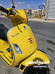  23 فيسبا GTS SUPER 2018 300cc  كفاله سنه بسعر مغري