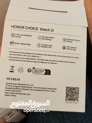  4 ساعه جديدهHonor Watch 2i ممتازه غير مستعمله
