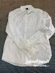  1 قميص رسمي رجالي مقاس لارج slim fit
